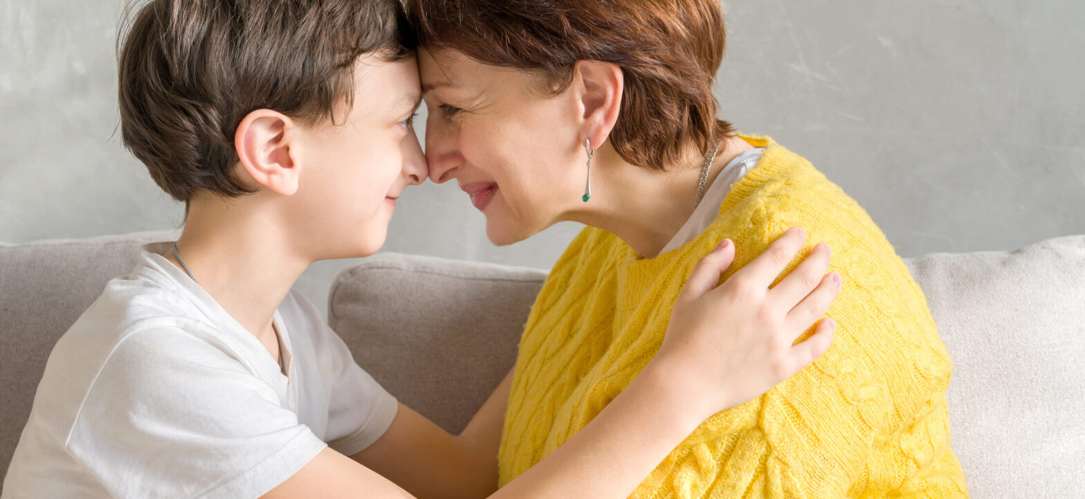 Mother and son finding footing after an FA diagnosis